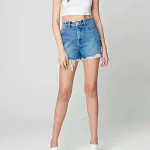 Blank NYC The Reeve High Rise Denim Short in Cruise Control. Size 25. NWT!